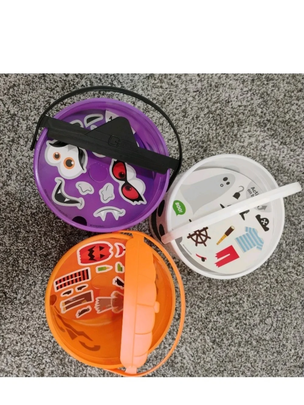 McDonald's Halloween Treat Buckets